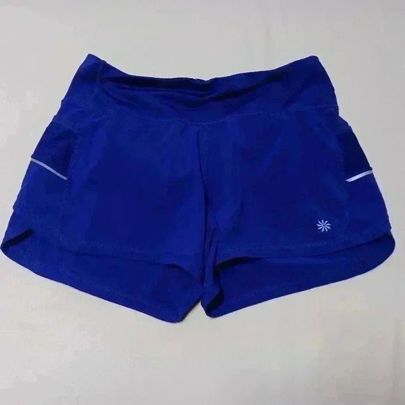 Athleta Ready Set Go Mid Rise  Shorts. Ladies size S - Picture 3 of 8